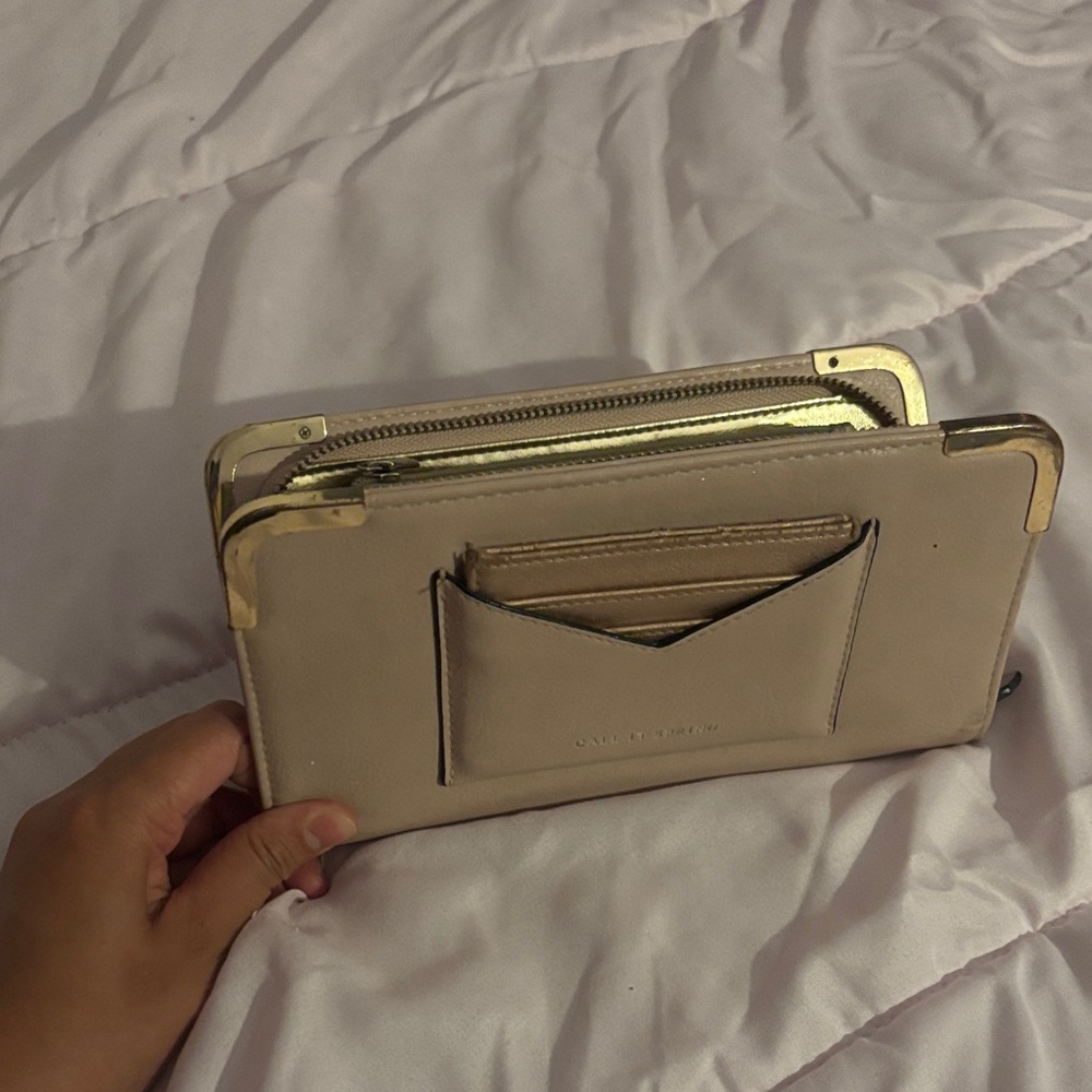 Call It Spring Beige Wallet - Picture 5 of 5